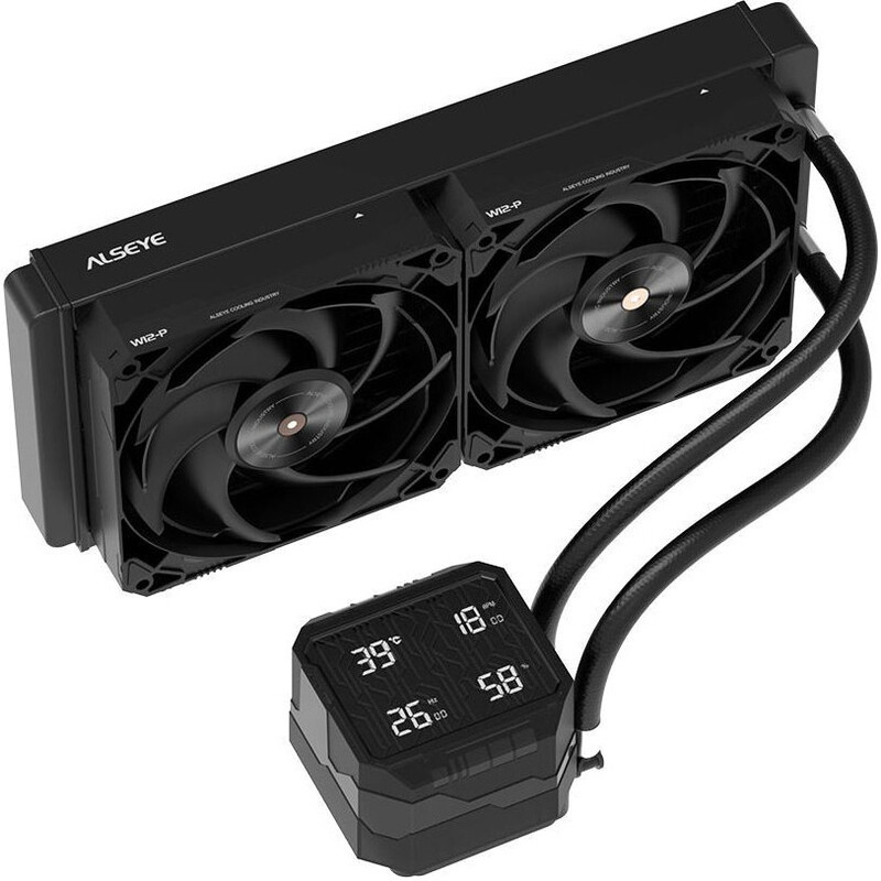 Система водяного охолодження Alseye Q240 Plus Black (AS.02.11.0021)