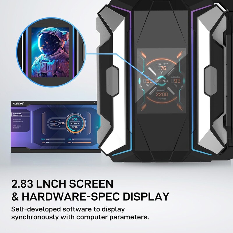 Кулер процесорний Alseye i600 Pro-B (AS.01.10.0016)