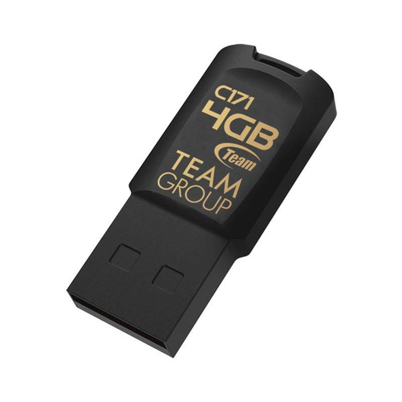 Флеш-накопитель USB  4GB Team C171 Black (TC1714GB01)