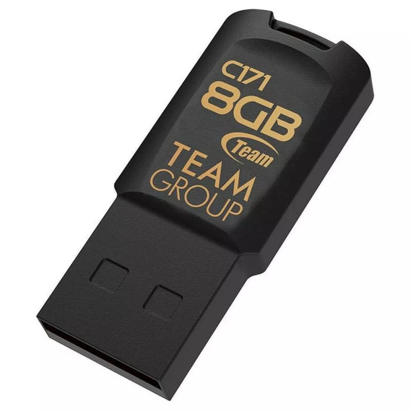 Флеш-накопитель USB 8GB Team C171 Black (TC1718GB01)