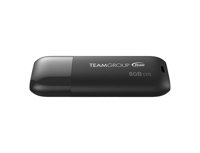 Флеш-накопитель USB  8GB Team C173 Pearl Black (TC1738GB01)