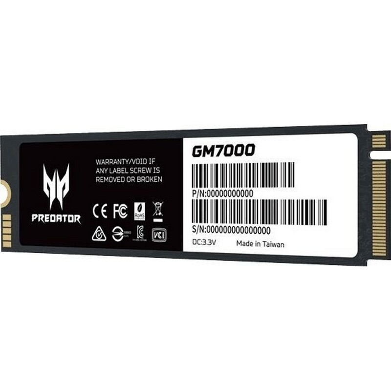Накопичувач SSD 1TB Acer GM7000 Predator M.2 2280 PCIe 4.0 x4 3D NAND TLC (BL.9BWWR.105)