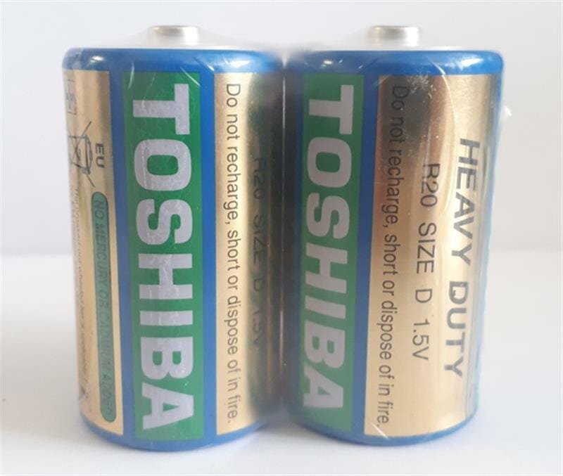 Батарейка Toshiba D/LR20 BL 2шт
