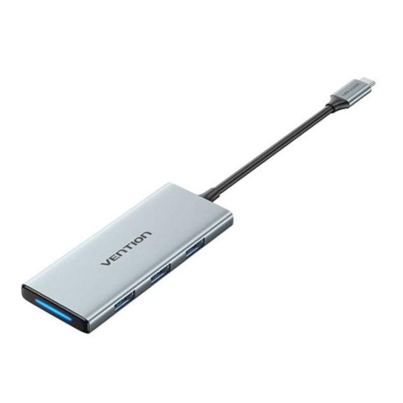 USB-хаб Vention TOPHB USB Type-C - 3xUSB 3.0, HDMI, PD, SD, TF (TOPHB)