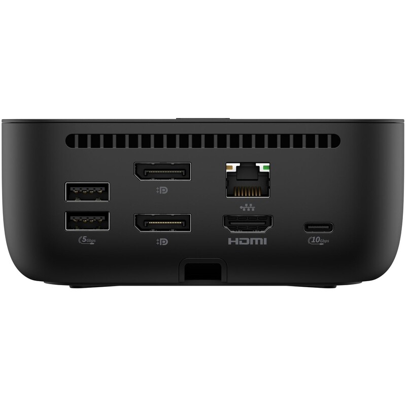 USB-хаб HP USB Type-C - 3xUSB 3.2 Gen 1, 2xUSB-C, 2xDisplayPort, HDMI, RJ45 (2.5GbE), 100W G6 Dock (BS7S5AA)