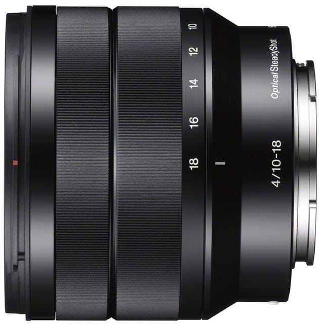 Объектив Sony 10-18mm f/4.0 для NEX