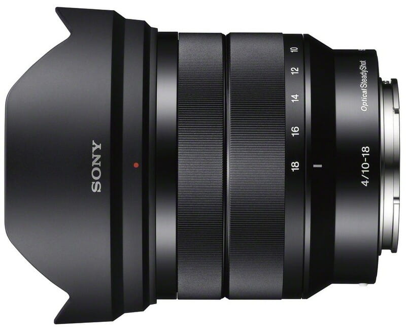 Объектив Sony 10-18mm f/4.0 для NEX