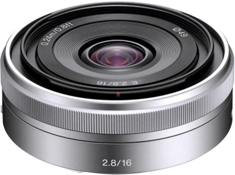 Об`єктив Sony 16mm, f/2.8 для камер NEX