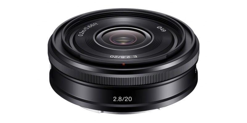 Объектив Sony 20mm, f/2.8 для камер NEX