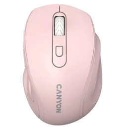 Мышь беспроводная Canyon On Click 20 Wireless Pink (CNE-CMSW20P)