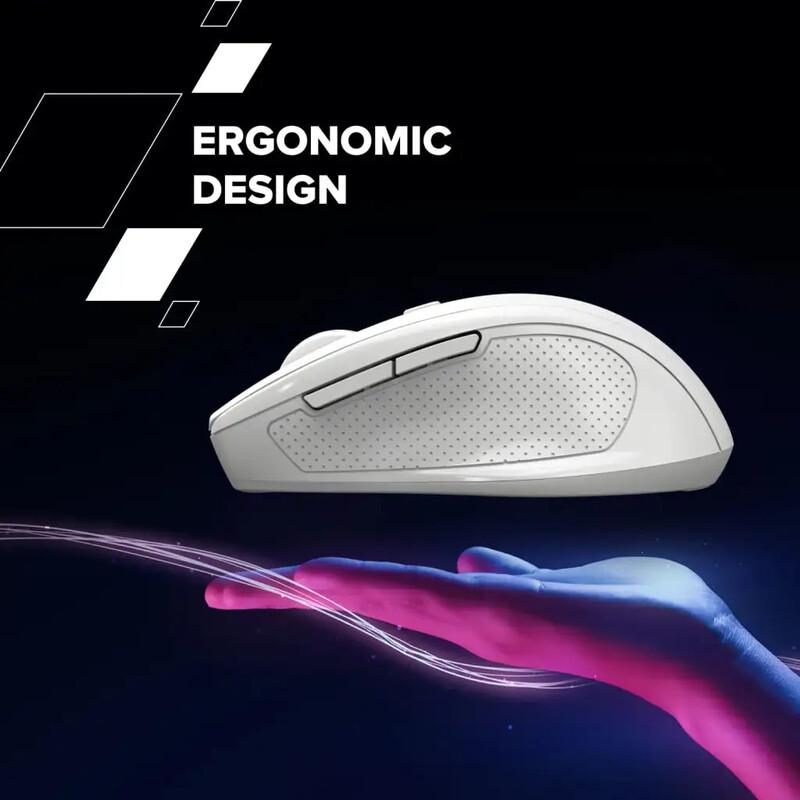 Миша бездротова Canyon On Click 20 Wireless White (CNE-CMSW20W)