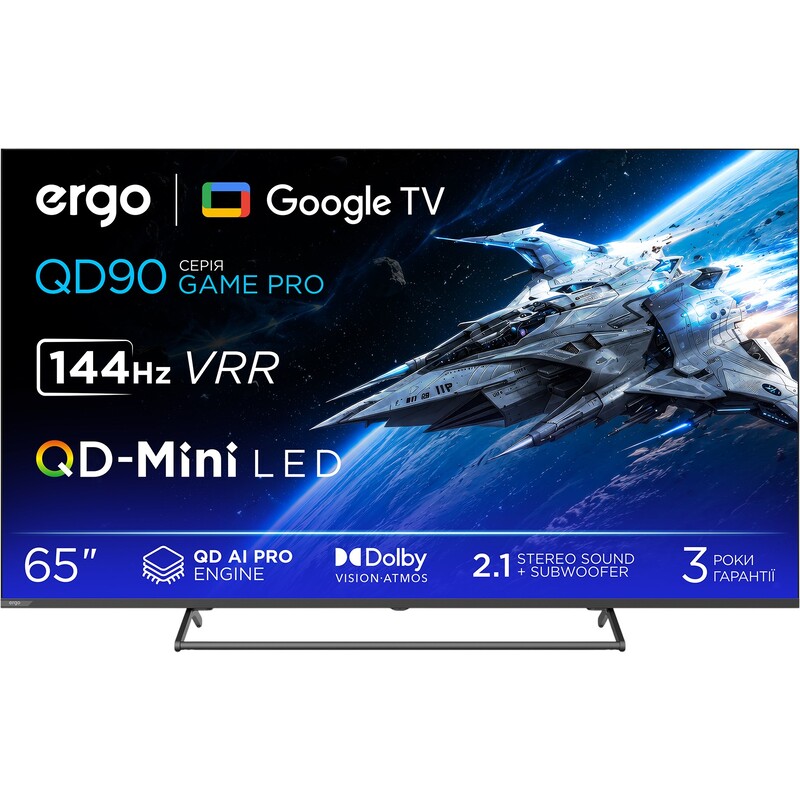 Телевизор Ergo 65MQD90 Game Pro