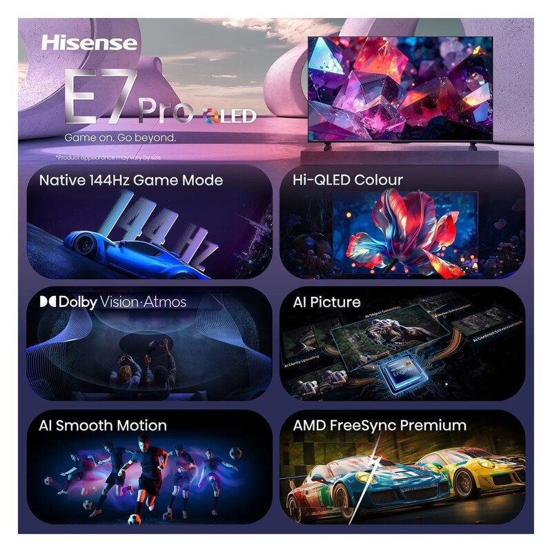 Телевізор Hisense 65E7S Pro