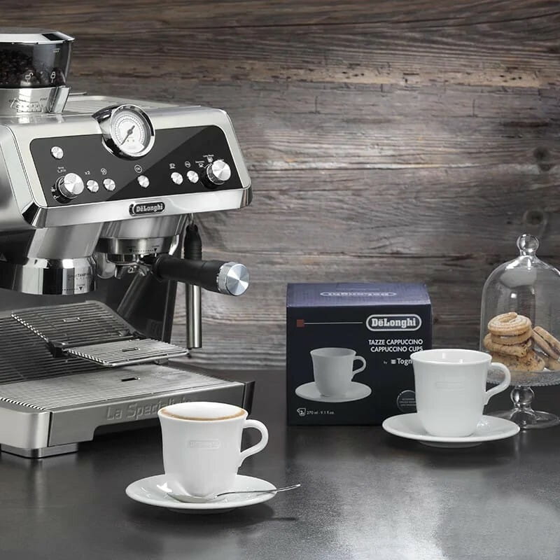 Набор чашек с блюдцем DeLonghi DLSC309 Cappuccino (2 шт.)