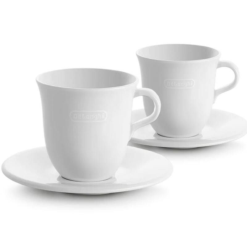 Набор чашек с блюдцем DeLonghi DLSC309 Cappuccino (2 шт.)