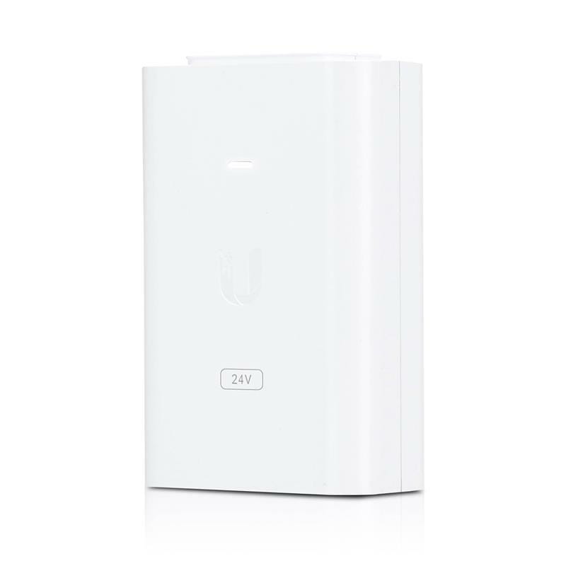 Инжектор Ubiquiti POE-24-24W-G-WH (24V, 24W, GE, белый)