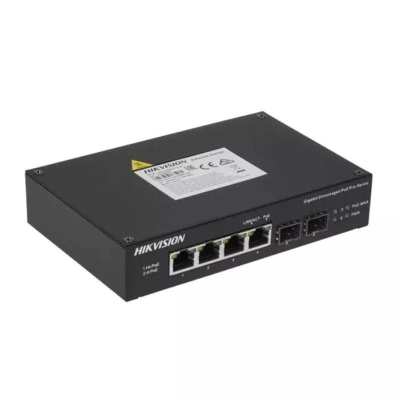 Комутатор Hikvision DS-3T0506HP-E/HS