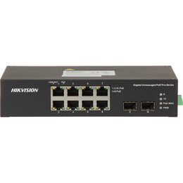 Комутатор Hikvision DS-3T0510HP-E/HS