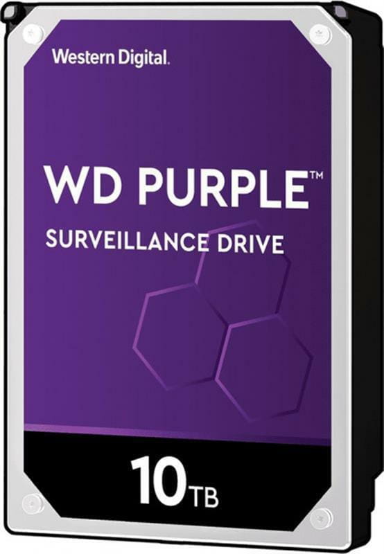 Накопитель HDD SATA 10.0TB WD Purple 7200rpm 256MB (WD102PURZ)