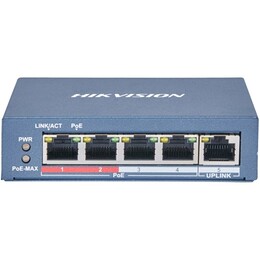Коммутатор Hikvision DS-3E0105P-E(B)