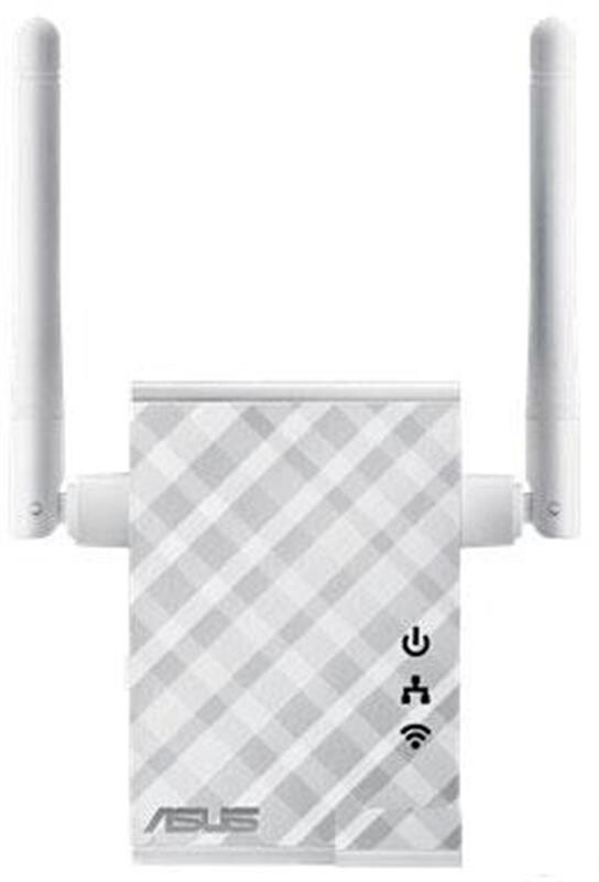 Повторювач/розширювач WiFi сигналу Asus RP-N12 (90IG01X0-BO2100)