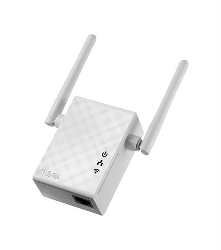 Повторювач/розширювач WiFi сигналу Asus RP-N12 (90IG01X0-BO2100)