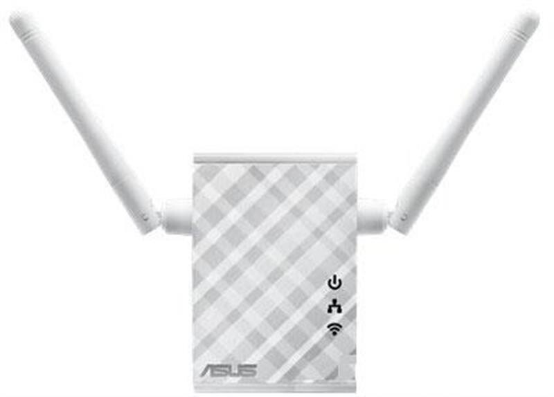 Повторювач/розширювач WiFi сигналу Asus RP-N12 (90IG01X0-BO2100)