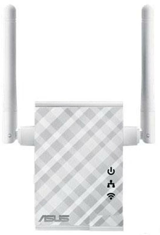Повторитель/расширитель WiFi сигнала Asus RP-N12 (90IG01X0-BO2100)