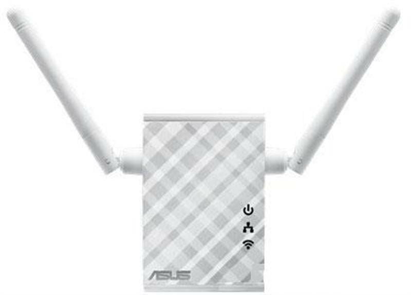 Повторитель/расширитель WiFi сигнала Asus RP-N12 (90IG01X0-BO2100)