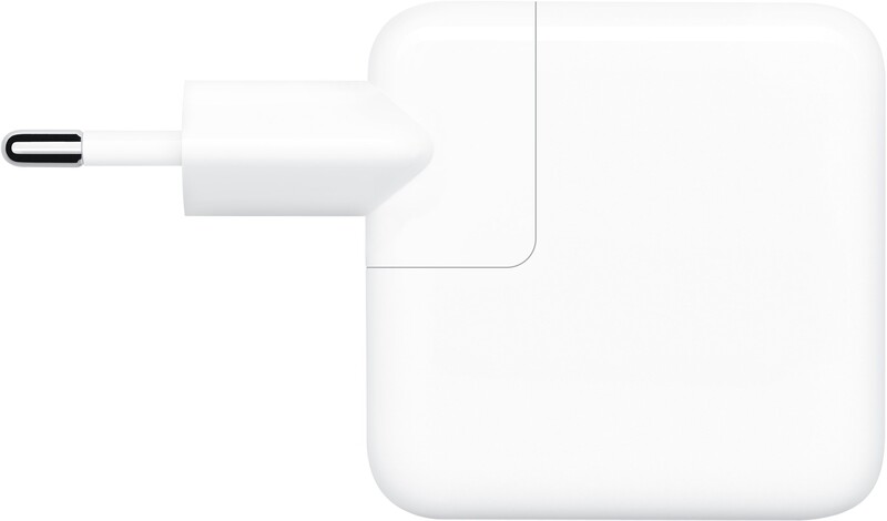 Сетевое зарядное устройство Apple 35W Dual USB-C White (MW2K3ZM/A)