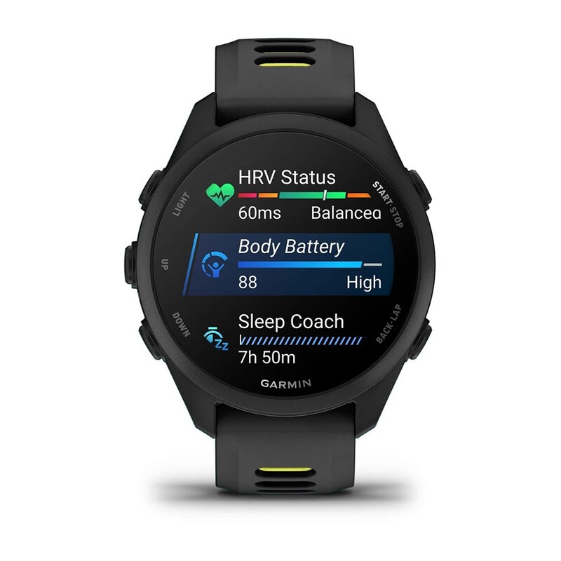 Смарт-годинник Garmin Forerunner 170 Music GPS Black/Amp Yellow (010-03920-50)