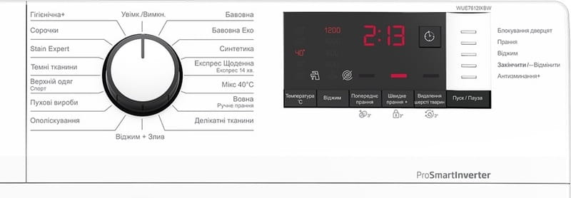 Пральна машина Beko WUE7612IXBW