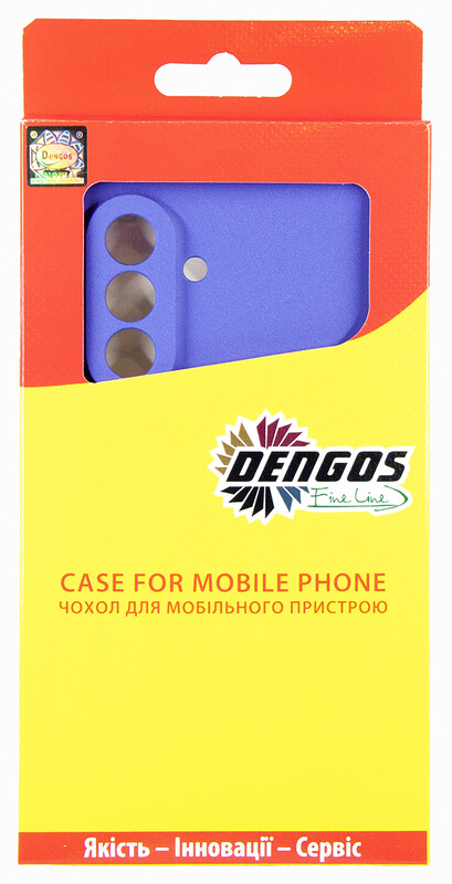 Чохол-накладка Dengos Carbon для Samsung Galaxy A37 5G SM-A376 Violet (DG-TPU-CRBN-262)
