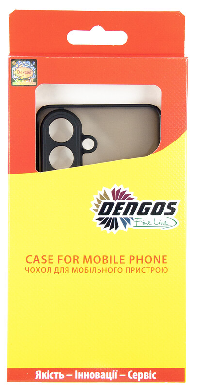 Чохол-накладка Dengos Matt для Samsung Galaxy S26+ SM-S946 Black (DG-TPU-MATT-175)
