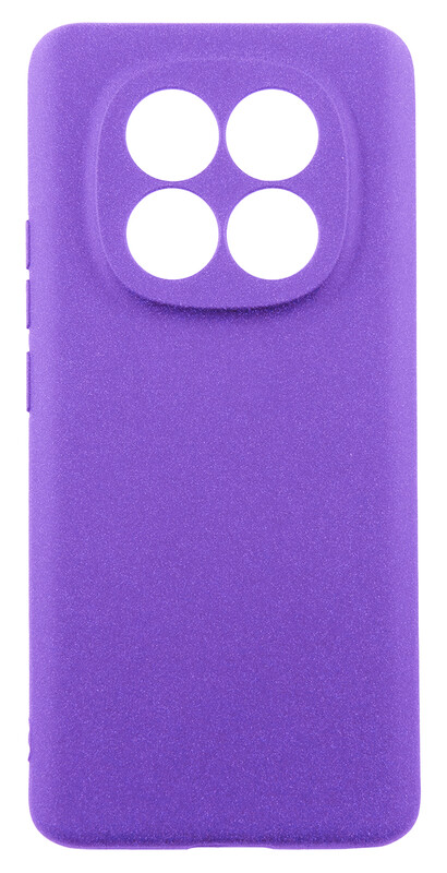 Чохол-накладка Dengos Carbon для Xiaomi Redmi Note 15 Violet (DG-KM-190) + захисне скло