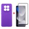 Фото - Чохол-накладка Dengos Carbon для Xiaomi Redmi Note 15 Violet (DG-KM-190) + захисне скло | click.ua