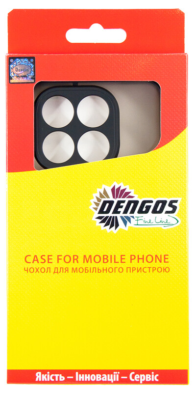 Чохол-накладка Dengos Matt для Xiaomi 15T Black (DG-KM-199) + захисне скло