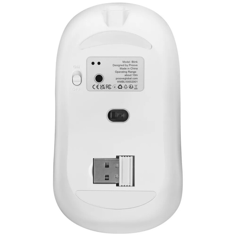 Мышь беспроводная Proove Blink White (WMBL00002002)