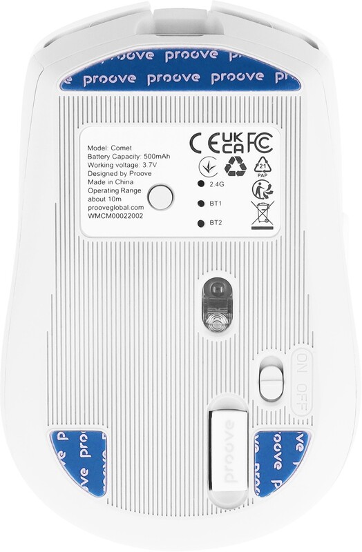 Мышь беспроводная Proove Comet White (WMCM00022002)