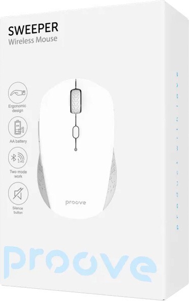 Миша бездротова Proove Sweeper White (WMSW00011002)