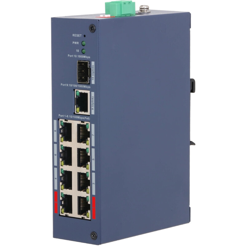 Коммутатор Dahua DH-CHS4110-8ET-110 PoE