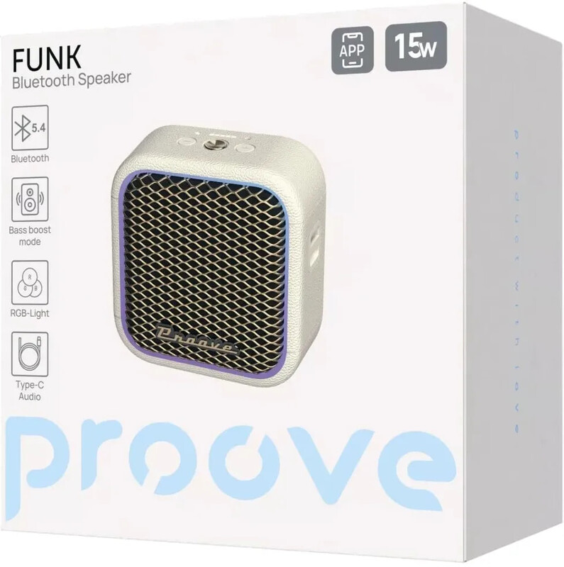 Акустична система Proove Funk Beige Gold (PSFN1501AP22)