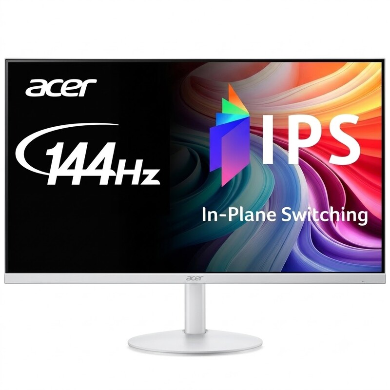 Монитор 27" Acer SA273P1wmix (UM.HS3EE.102) IPS White 144Hz