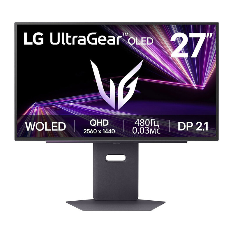 Монітор 26.5" LG 27GX790A-B (27GX790A-B.ADRZ) OLED Black 480Hz