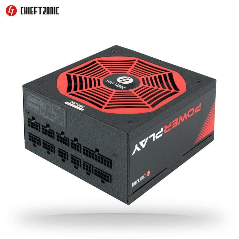 Блок питания Chieftec GPU-850FC, ATX, APFC, 14cm fan, Platinum, modular, RTL