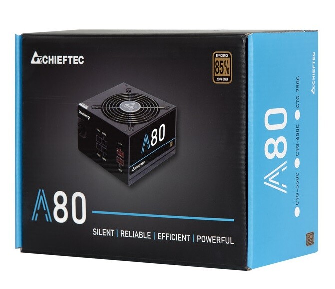 Блок Питания Chieftec CTG-550C, 550W