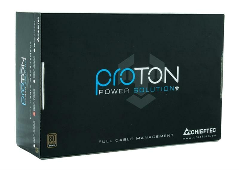 Блок питания Chieftec BDF-750C Proton, ATX 2.3, APFC, 14cm fan, Bronze, modular, RTL
