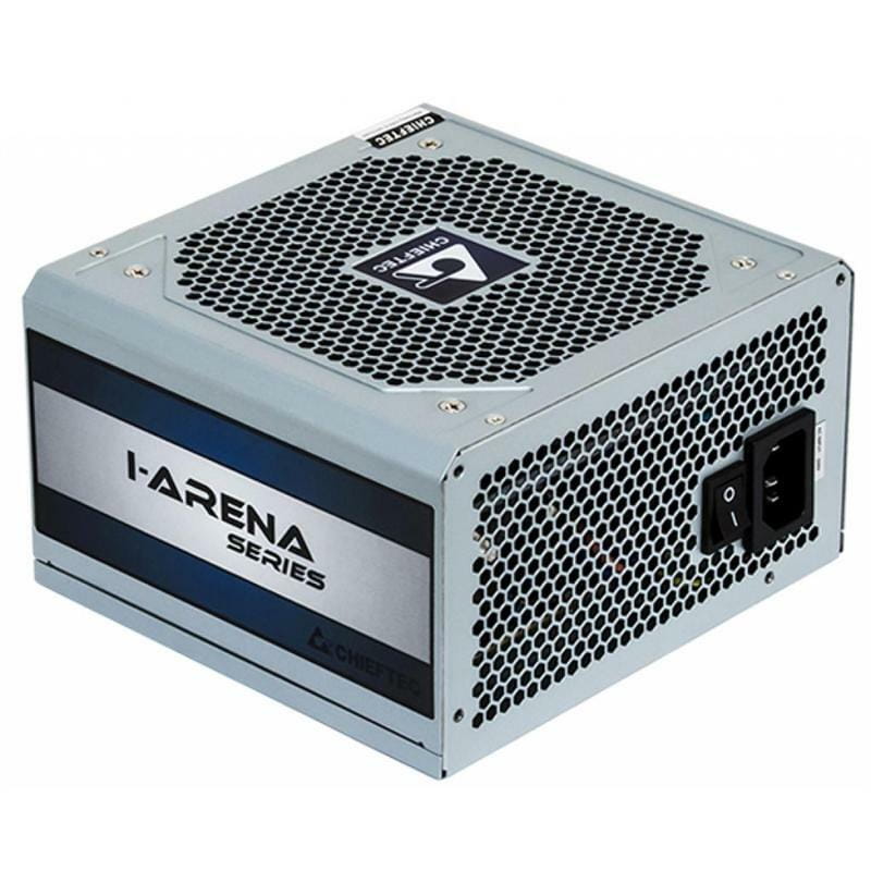 Блок питания Chieftec GPC-600S, ATX 2.3, APFC, 12cm fan, КПД 80%, bulk
