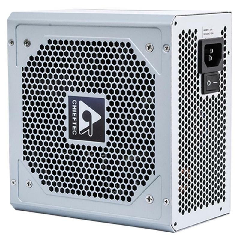 Блок питания Chieftec GPC-600S, ATX 2.3, APFC, 12cm fan, КПД 80%, bulk