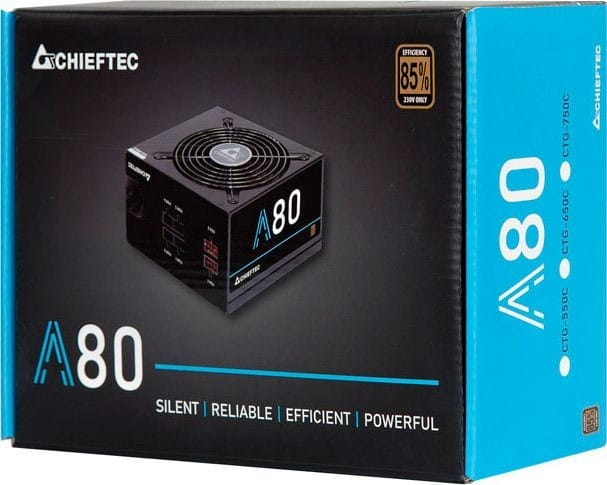 Блок Питания Chieftec CTG-650C, ATX 2.3, APFC, 12cm fan, КПД &gt;85%, modular, RTL